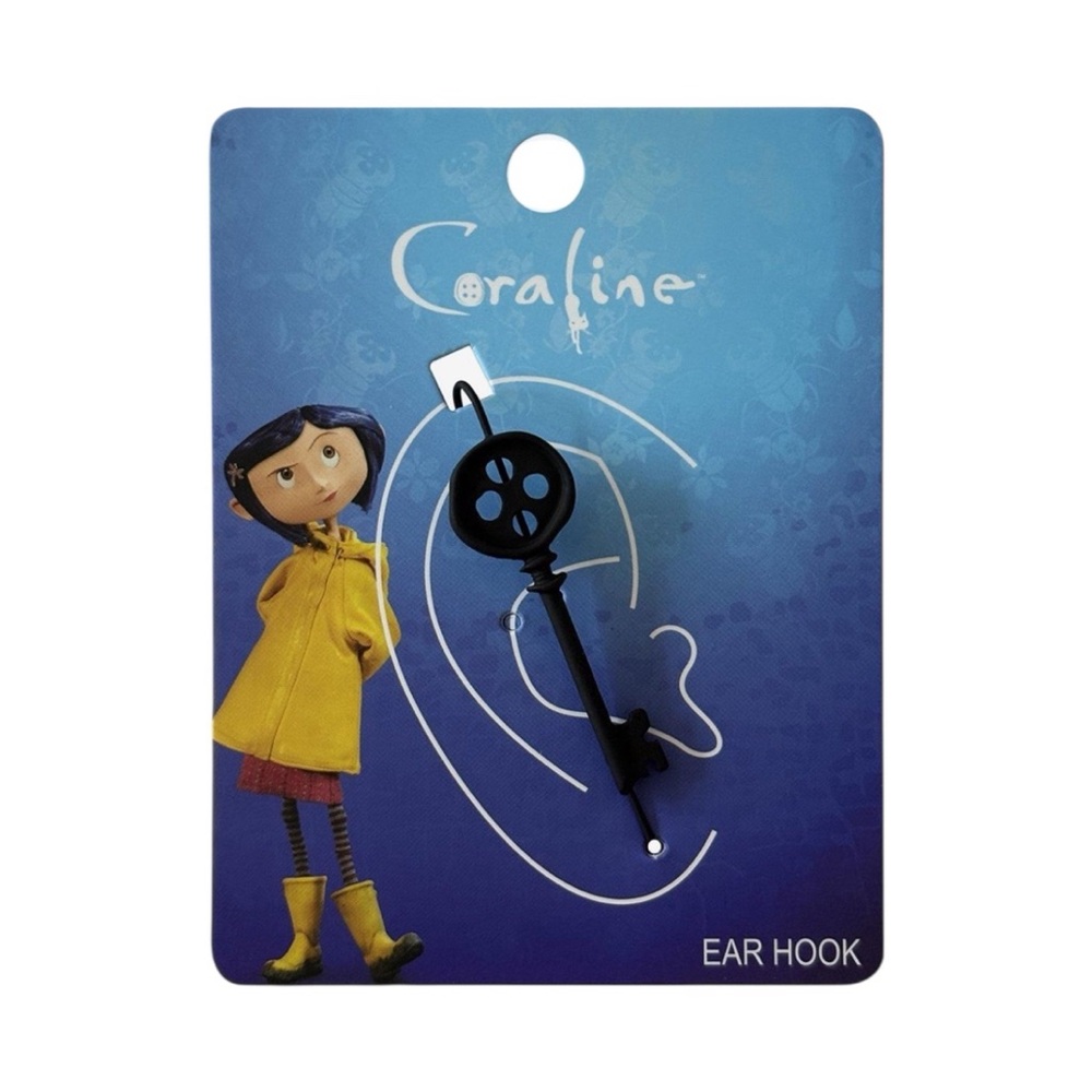 NEW Coraline Key Ear Hook Earring